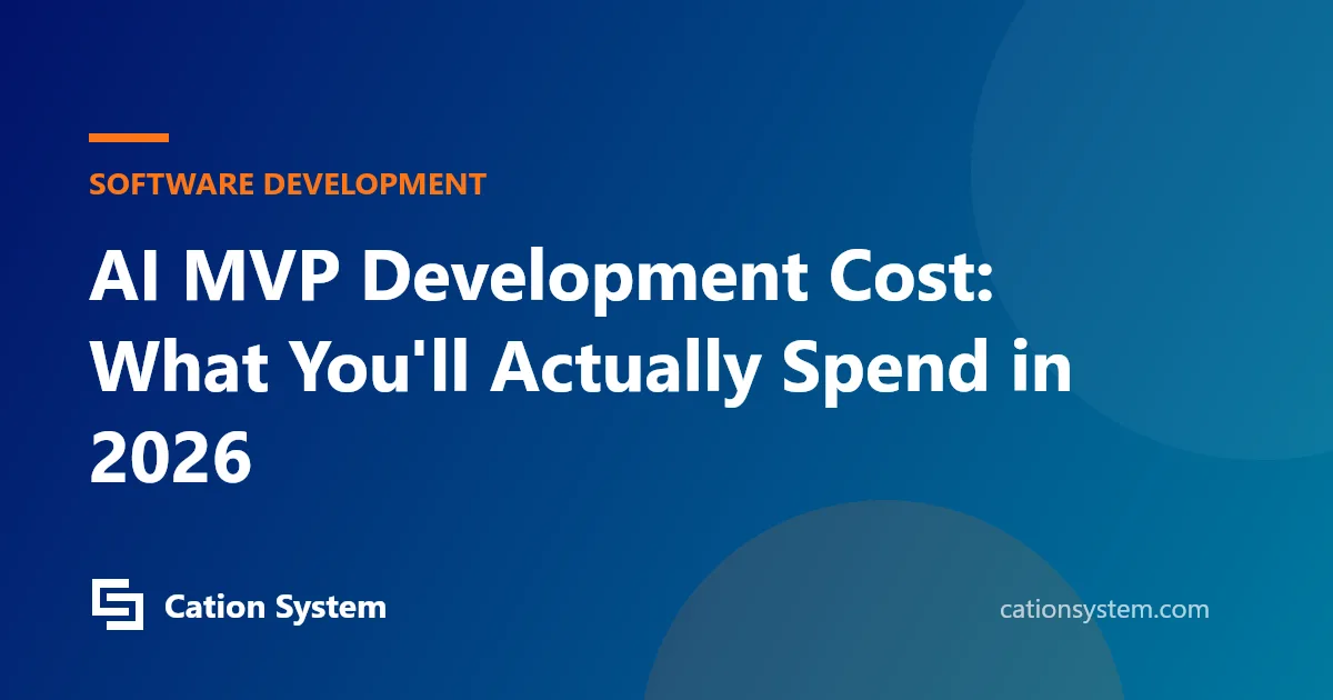 AI MVP Development Cost: What You'll Actually Spend in 2026
